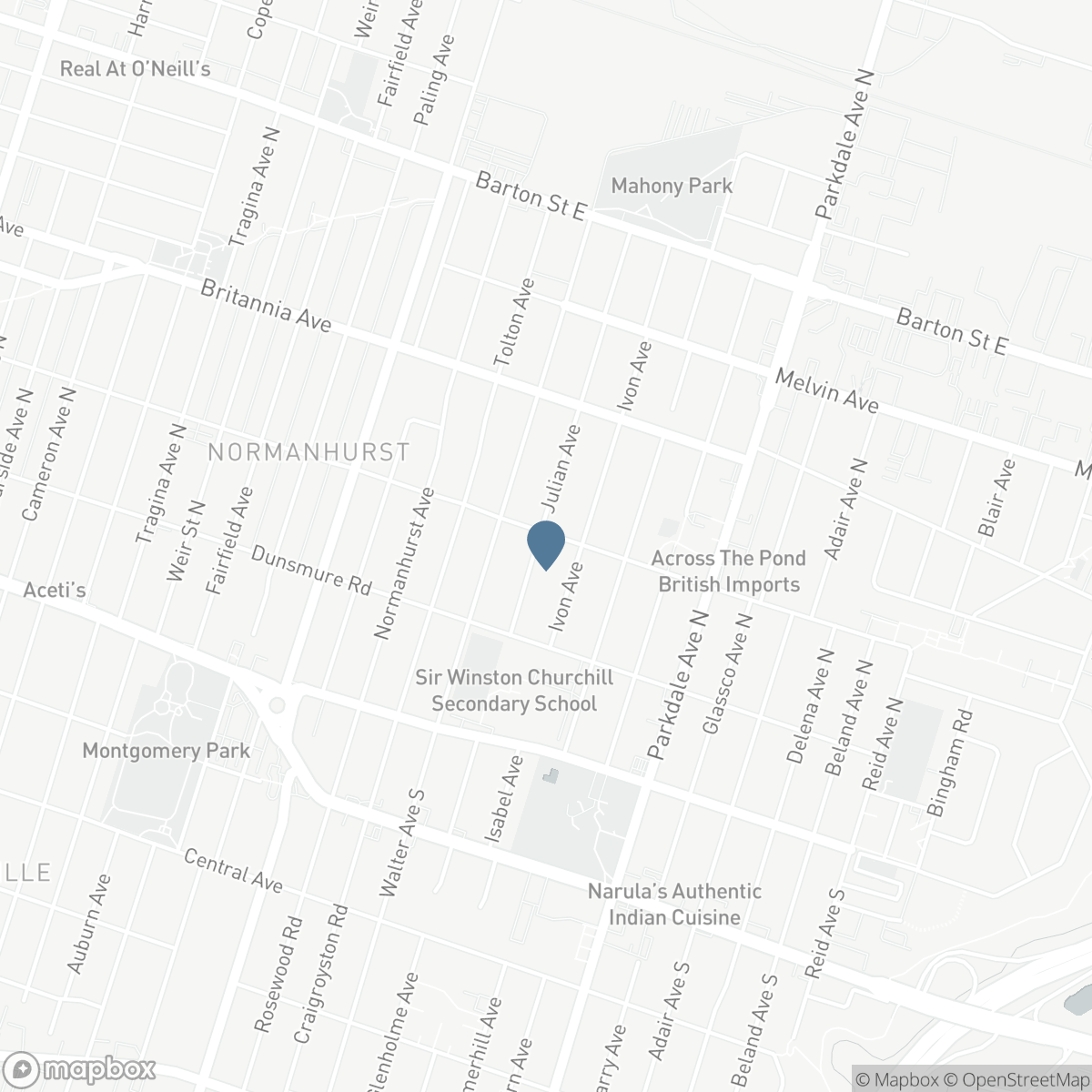 118 JULIAN Avenue, Hamilton, Ontario L8H 5R7
